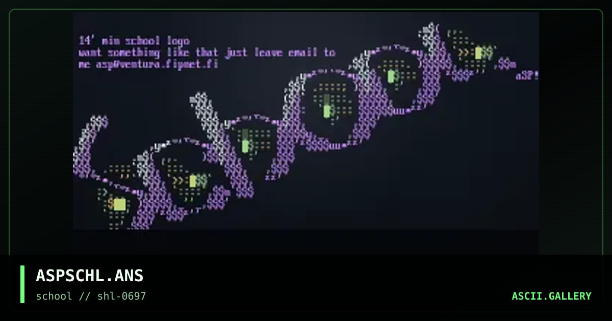 asppromo@@!, by asp, 1997