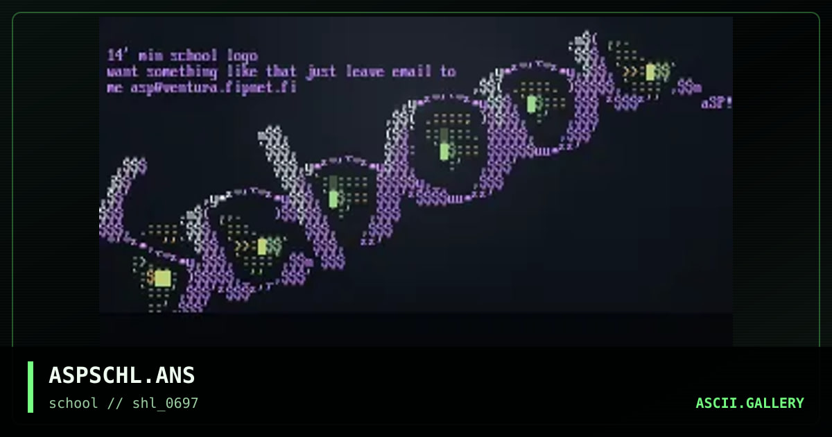 asppromo@@!, by asp, 1997