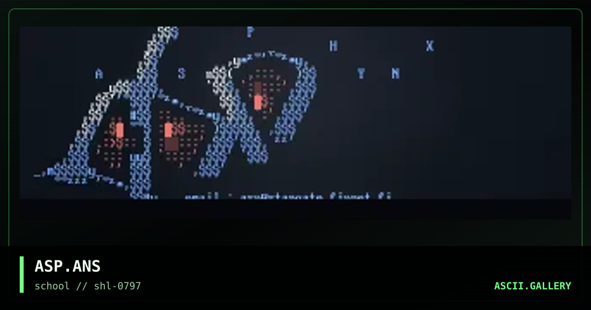 asppromo, by asphynx, 1997