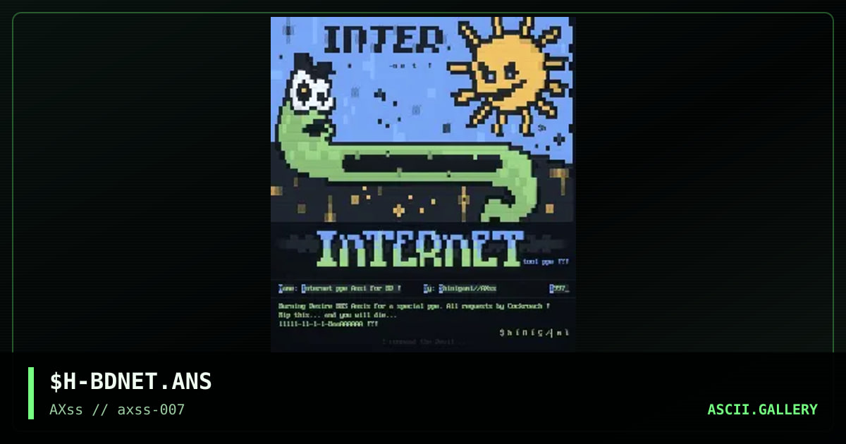 Internet ppe Ansi for BD, by shinigami, 1997