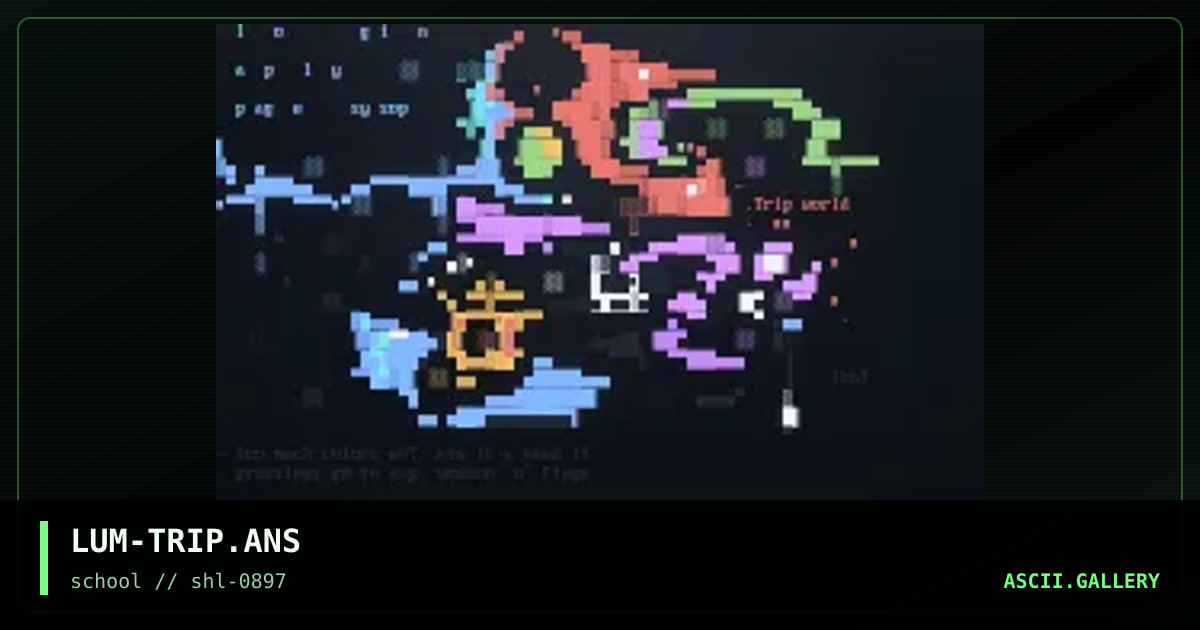 Trip world, by luminator, 1997