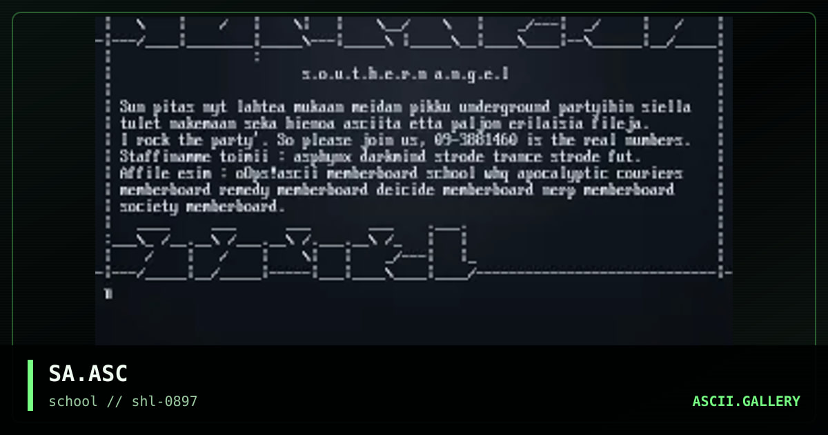 SA.ASC, by grd, 1997
