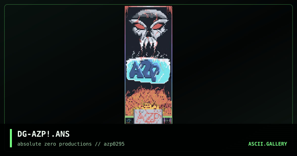 DG-AZP!.ANS, by dogge, 1995