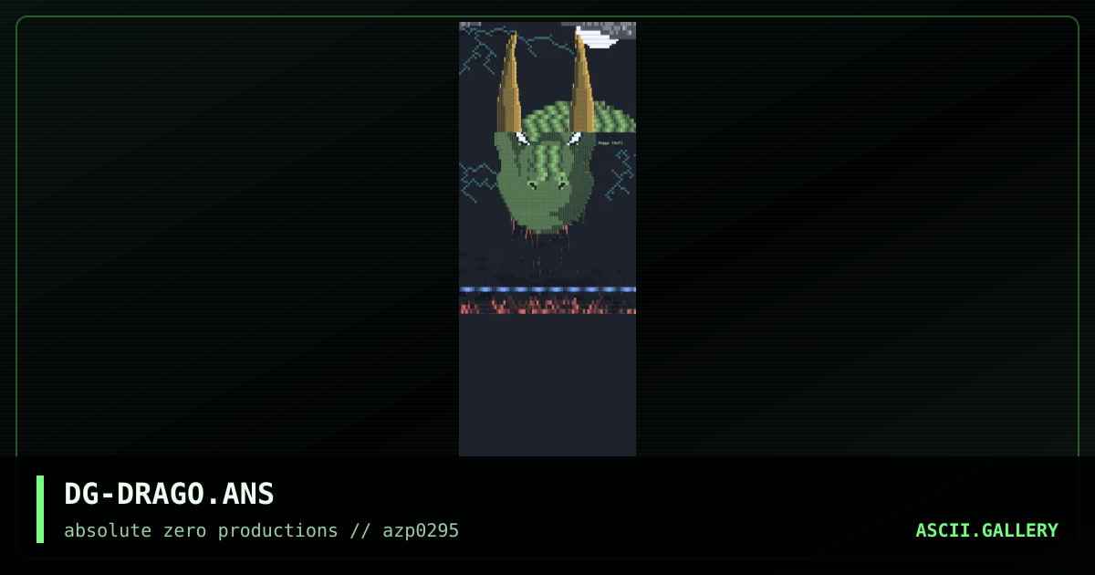 DG-DRAGO.ANS, by dogge, 1995