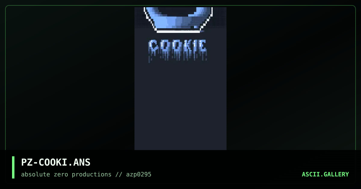 PZ-COOKI.ANS, by pantyhose, 1995