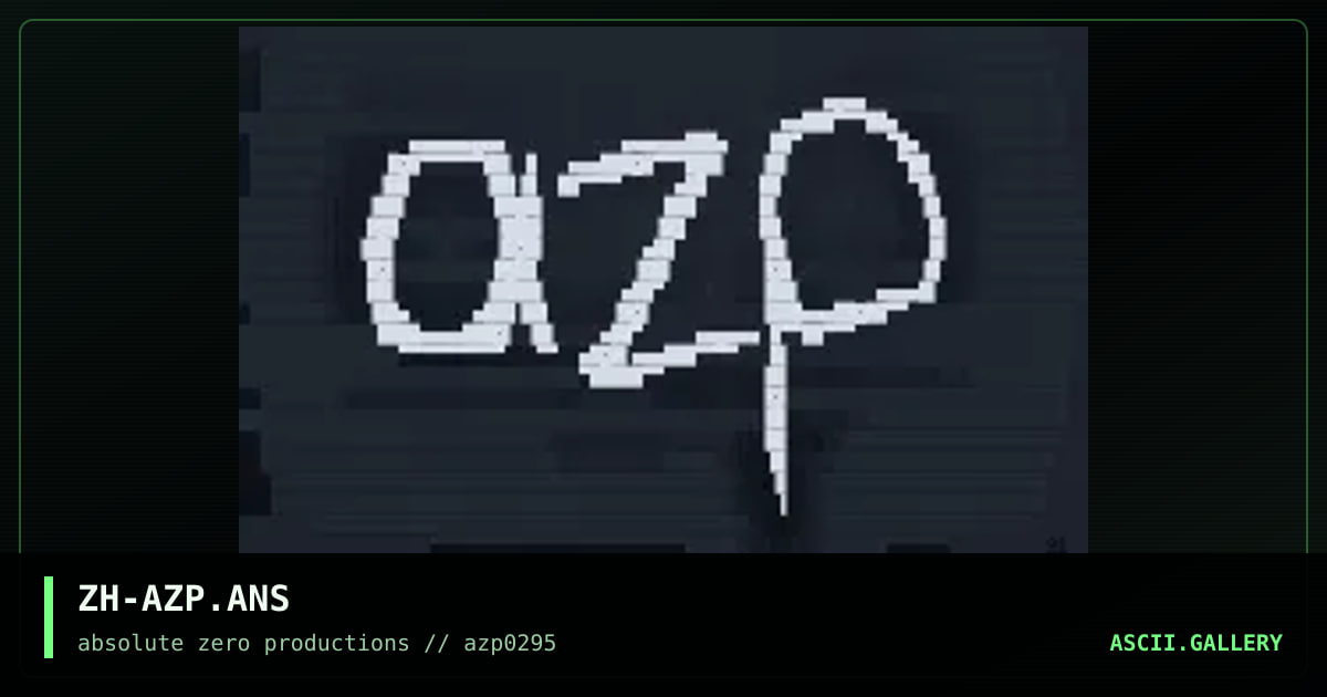 ZH-AZP.ANS, by zerohour, 1995