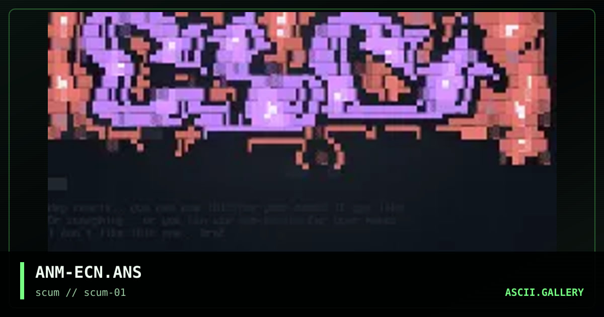 Esc.. menu? .., by anomite, 1997