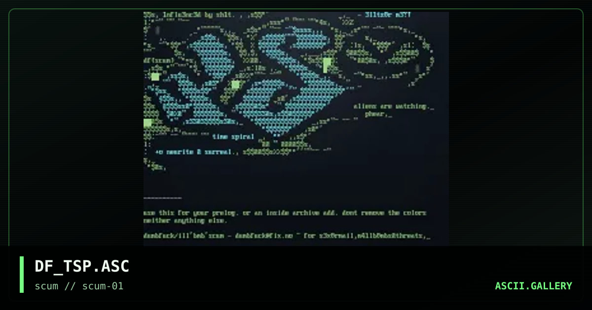tsp, by dumbfuck, 1997