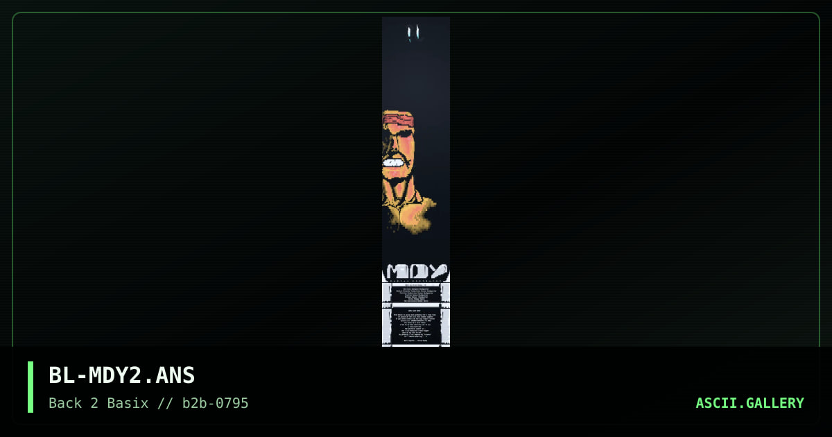 MoRTaL DYSTRoPHY - LOGiN #2, by blind enemy, 1995