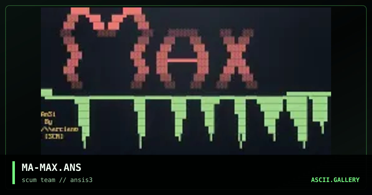 MA-MAX.ANS, by marciano, 1997