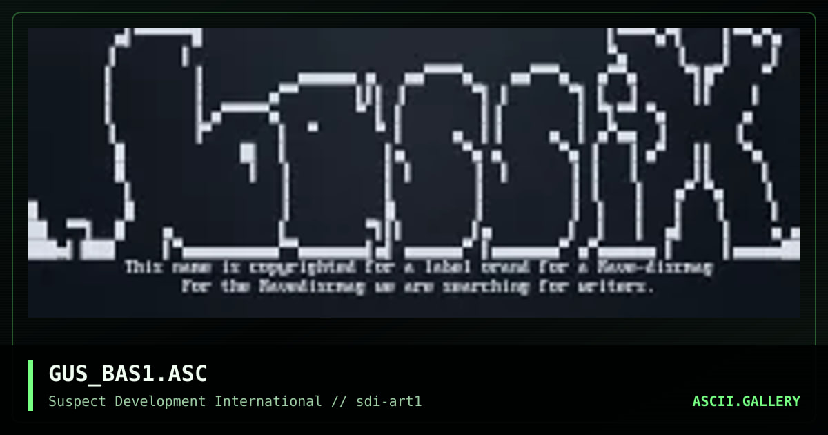 GUS_BAS1.ASC, by untagged, 1995