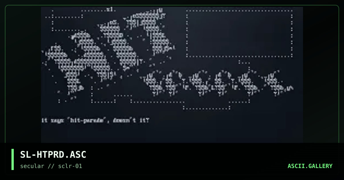 hit-parade logo. for some use., by slash, 1999