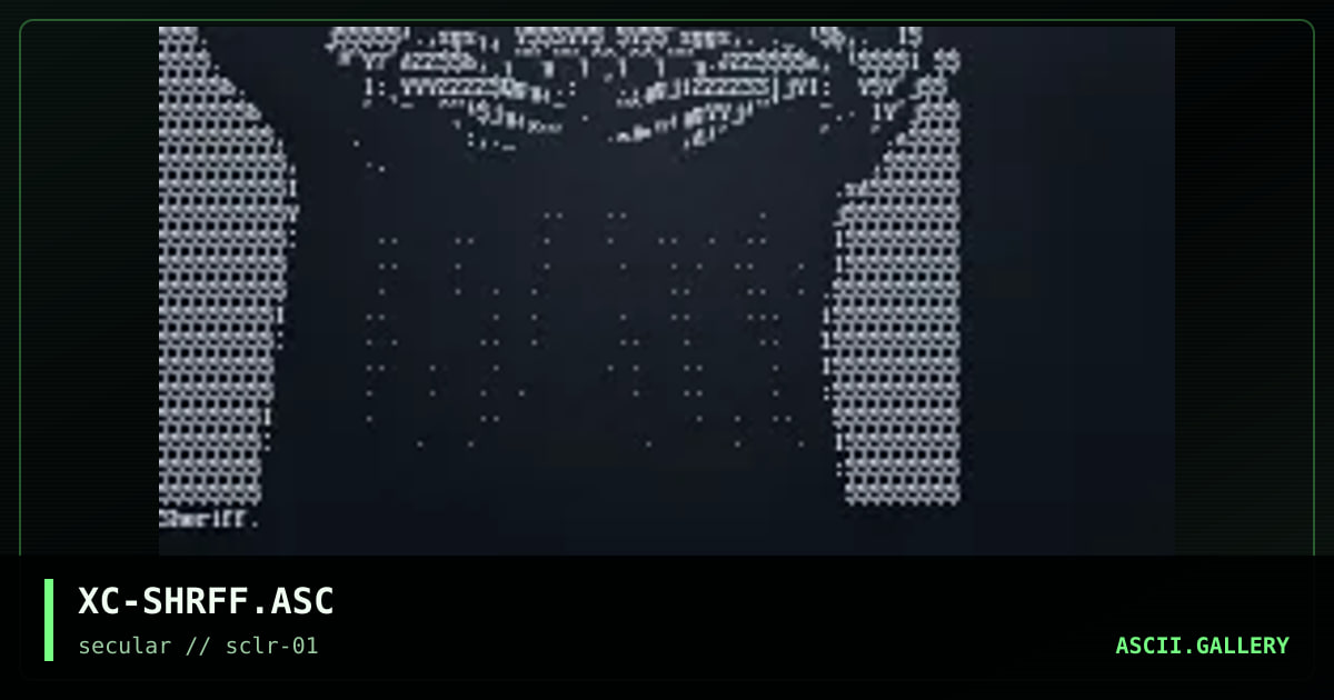 sheriff, by xaoc, 1999