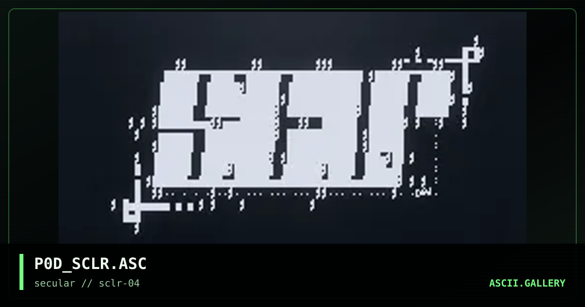 .secular., by podo, 2000