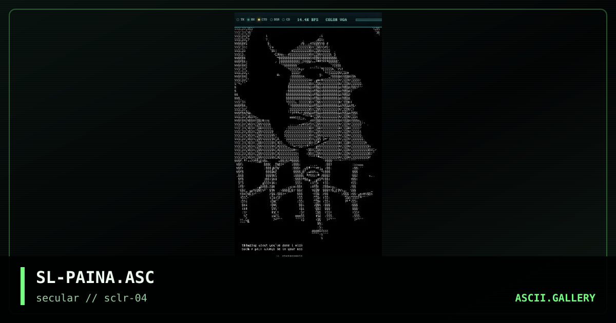 SL-PAINA.ASC, by slash, 2000
