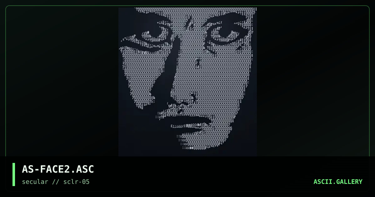 AS-FACE2.ASC, by asd, 2000