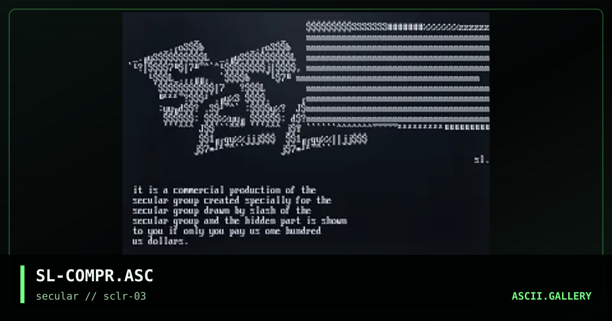 SL-COMPR.ASC, by slash, 2000