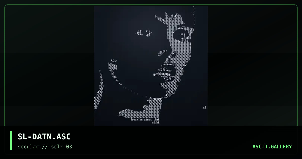 SL-DATN.ASC, by slash, 2000