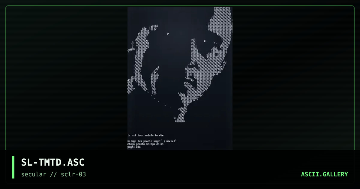 SL-TMTD.ASC, by slash, 2000