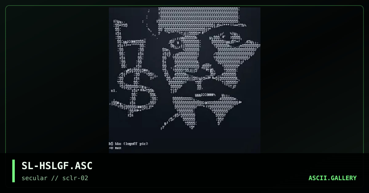 SL-HSLGF.ASC, by slash, 1999