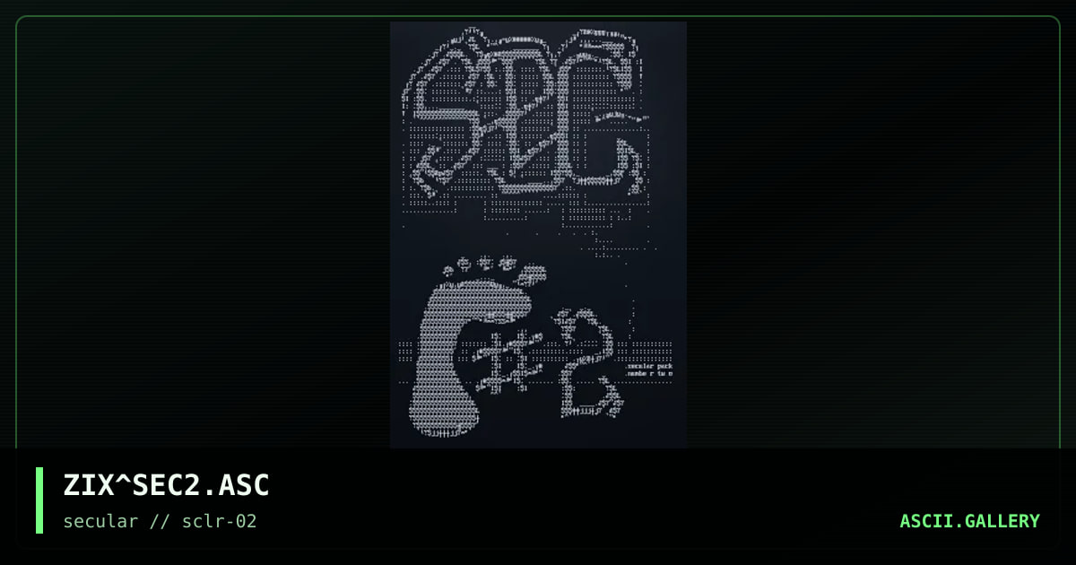 secular #2, by zix, 1999