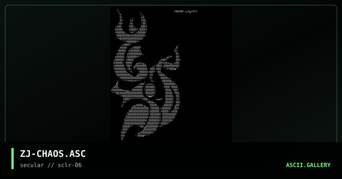 ZJ-CHAOS.ASC, by zmej, 2000
