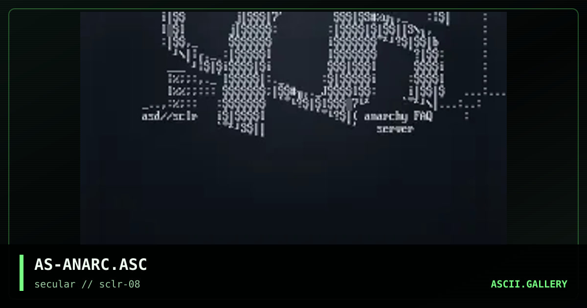 AS-ANARC.ASC, by asd, 2000
