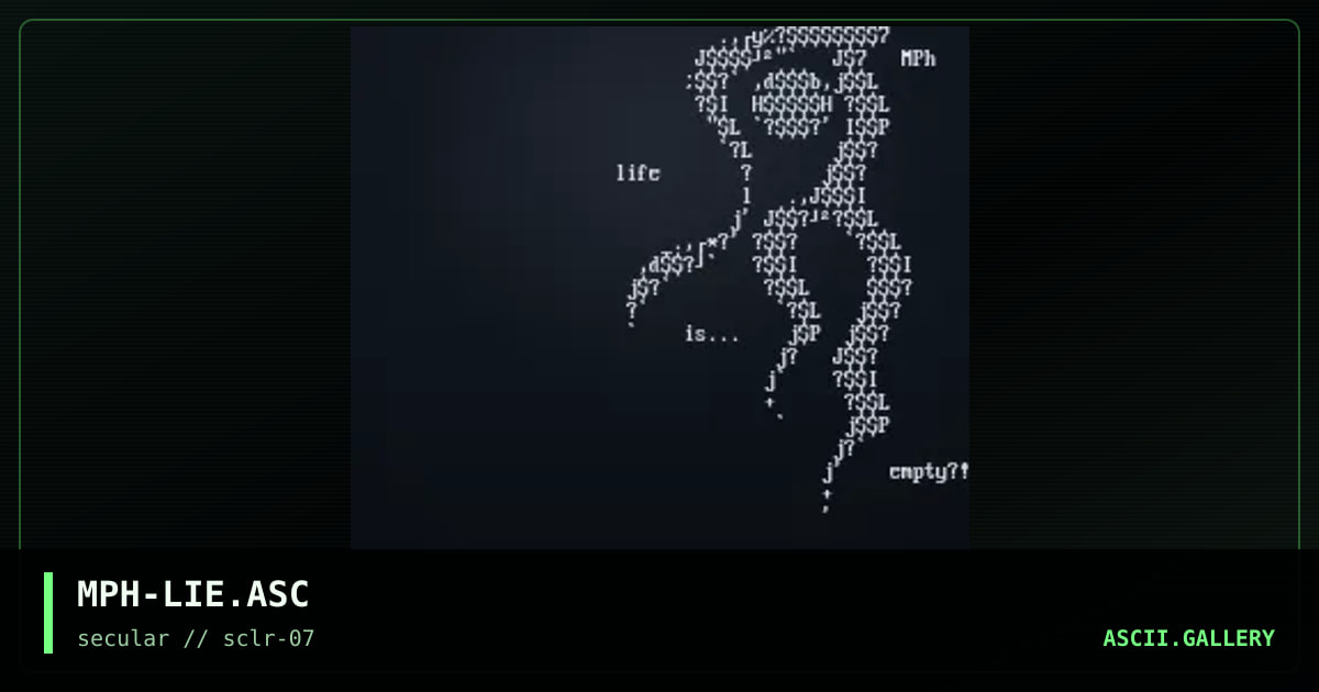 MPH-LIE.ASC, by mephisto, 2000