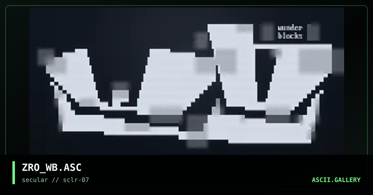 ZRO_WB.ASC, by zero, 2000