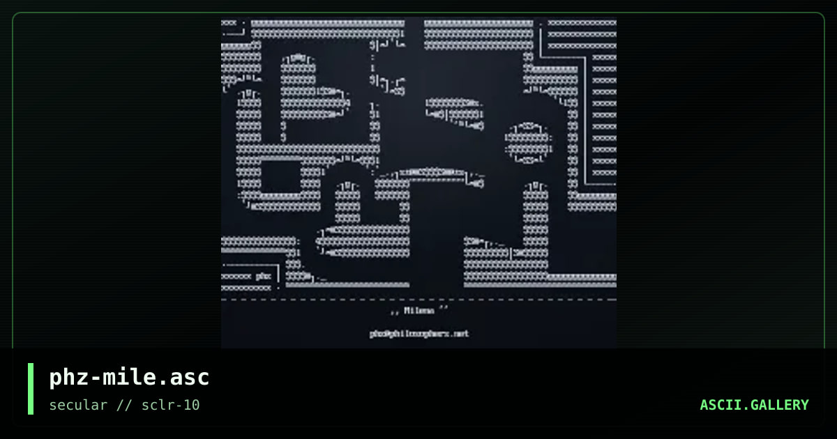 phz-mile.asc, by phuzzle, 2000