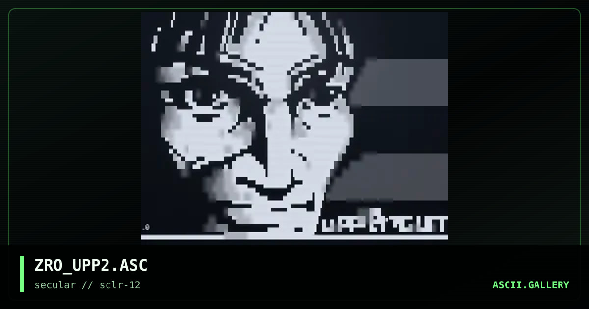 ZRO_UPP2.ASC, by zero, 2000