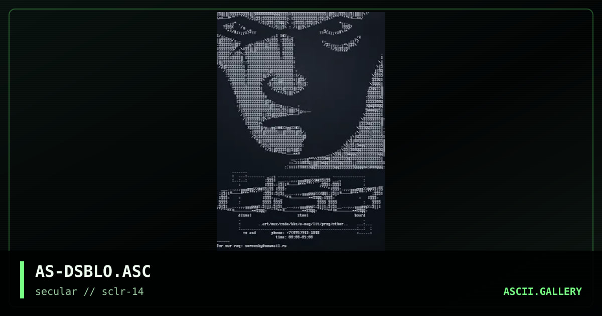 AS-DSBLO.ASC, by asd, 2001