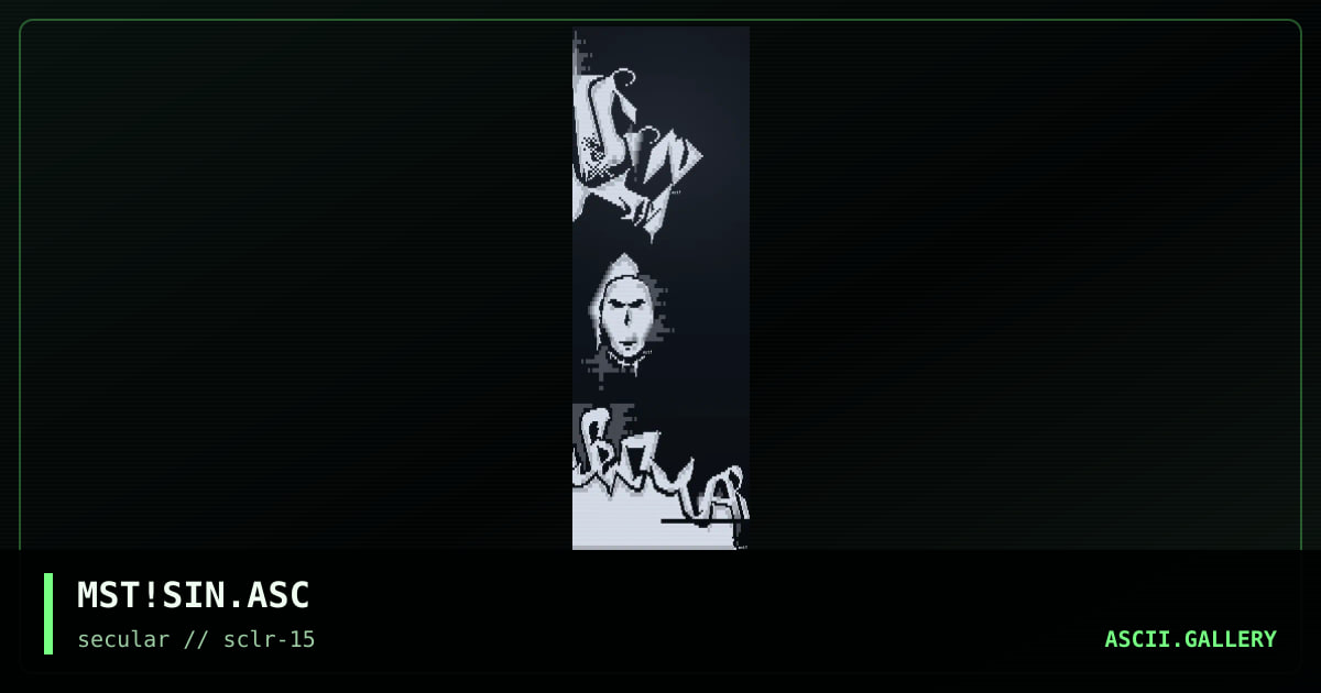MST!SIN.ASC, by mist, 2001