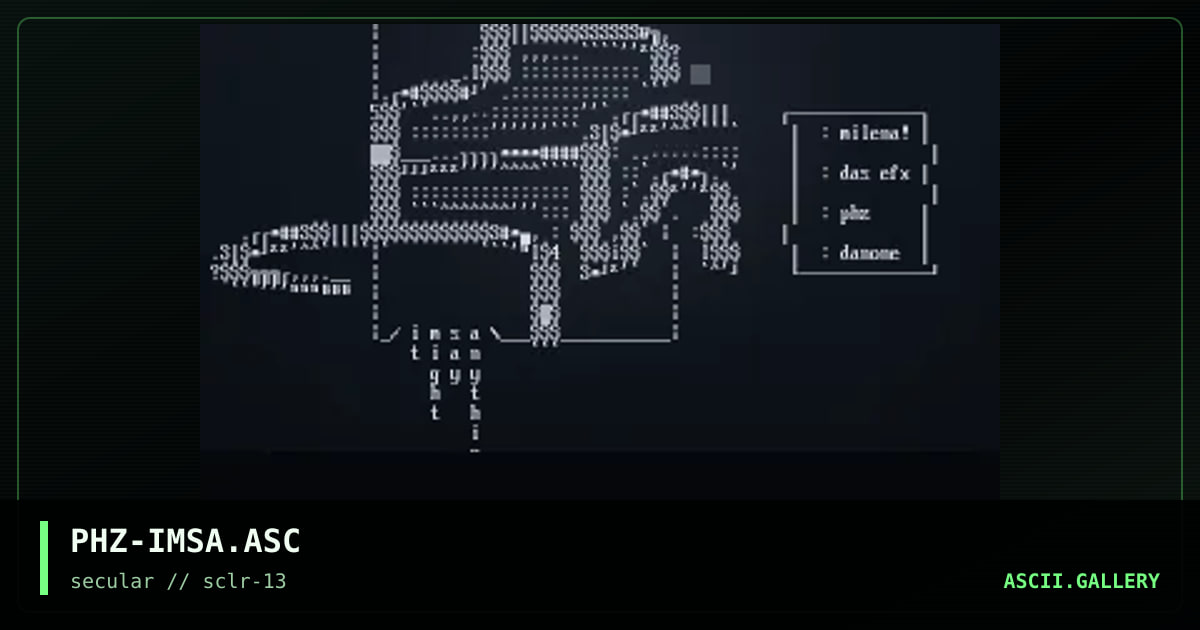 PHZ-IMSA.ASC, by phuzzle, 2000