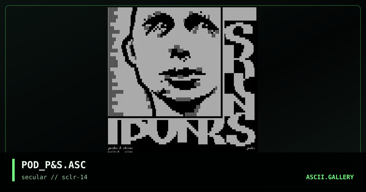 POD_P&S.ASC, by podo, 2001