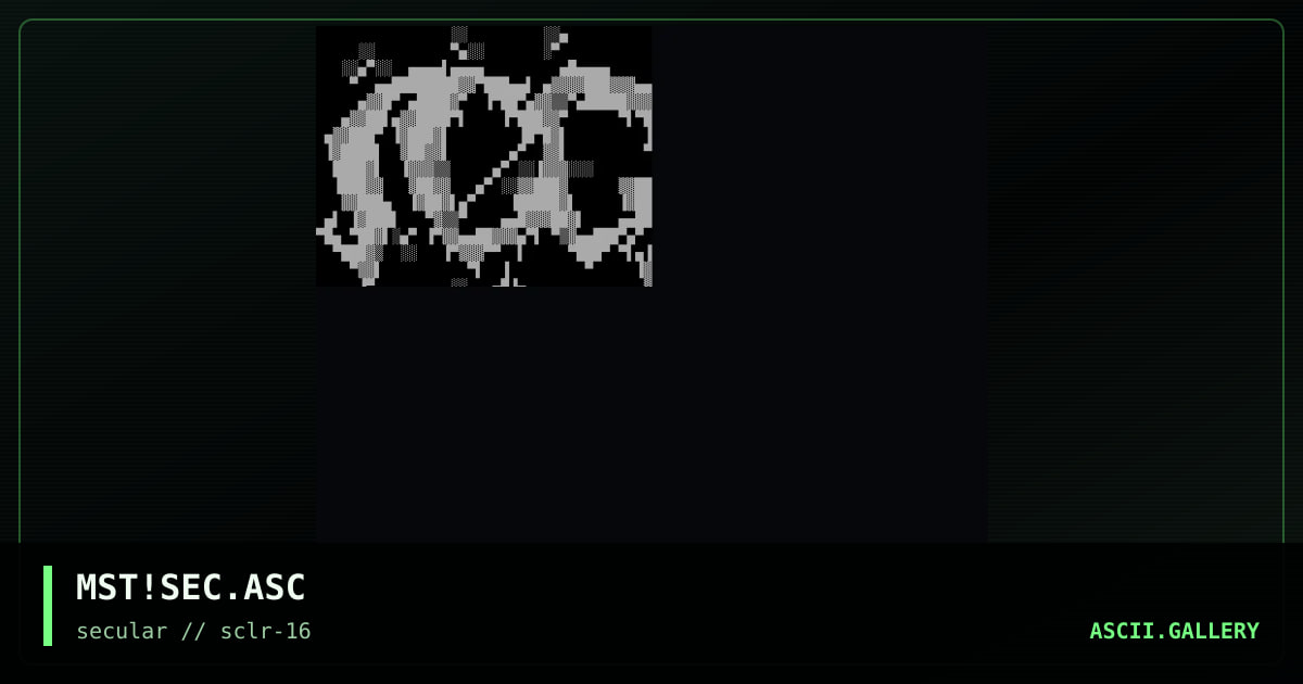 MST!SEC.ASC, by mist, 2001
