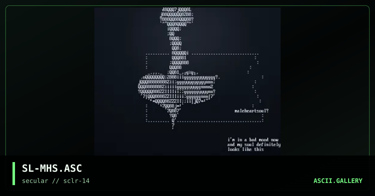 SL-MHS.ASC, by slash, 2001