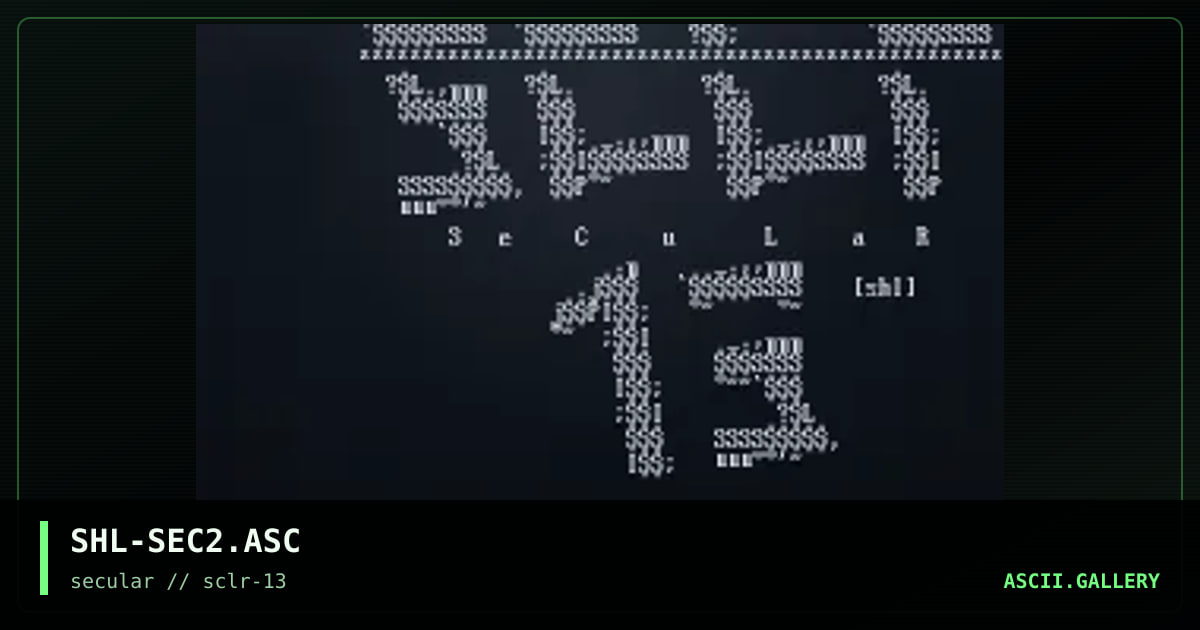 SHL-SEC2.ASC, by shadow lord, 2000