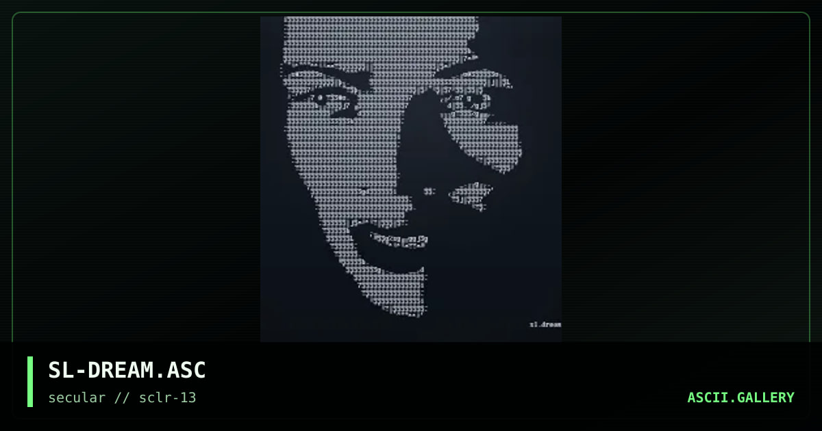 SL-DREAM.ASC, by slash, 2000