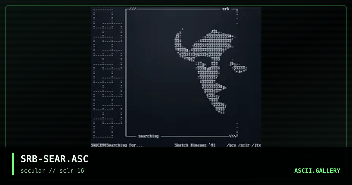 SRB-SEAR.ASC, by sketch rimanez, 2001