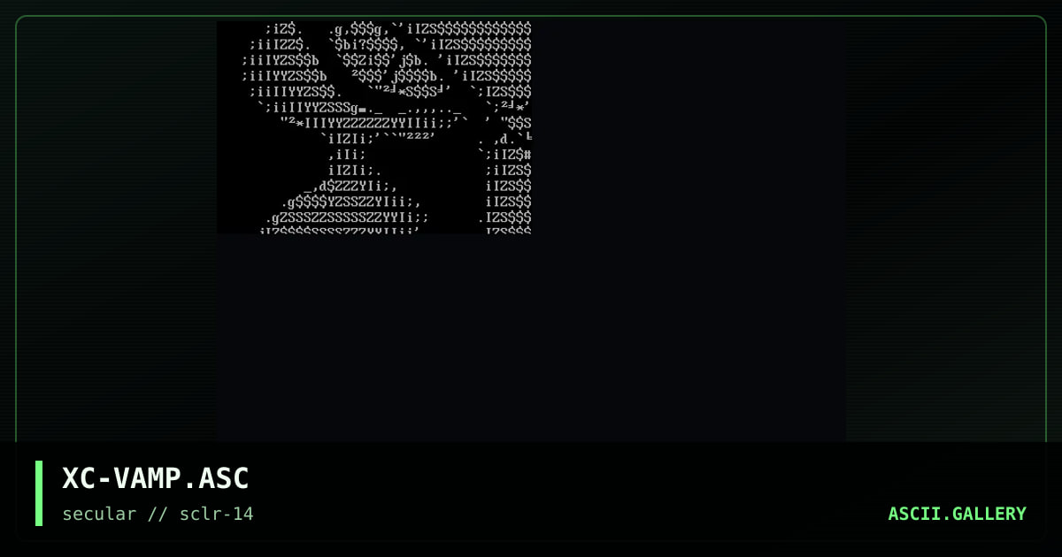 XC-VAMP.ASC, by xaoc, 2001