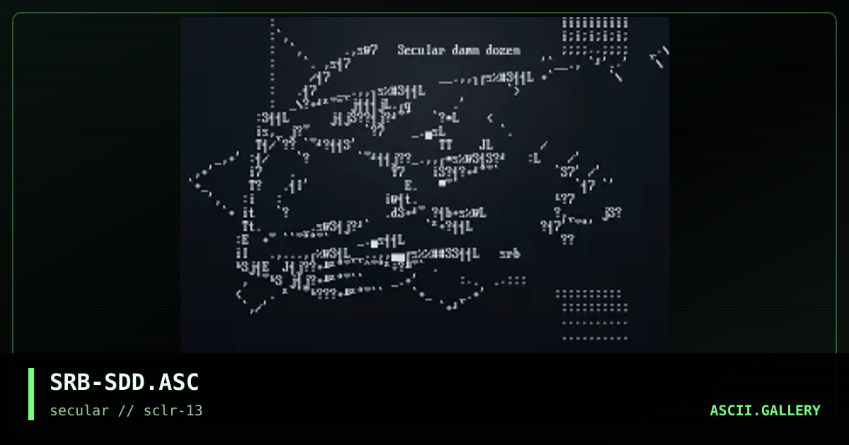 SRB-SDD.ASC, by sketch rimanez, 2000