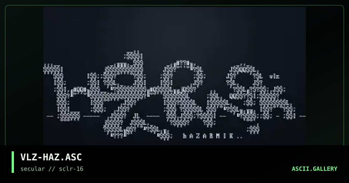 VLZ-HAZ.ASC, by vilaz, 2001