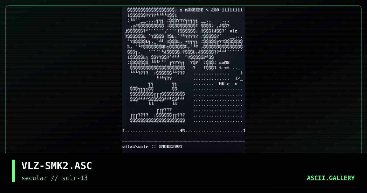 VLZ-SMK2.ASC, by vilaz, 2000