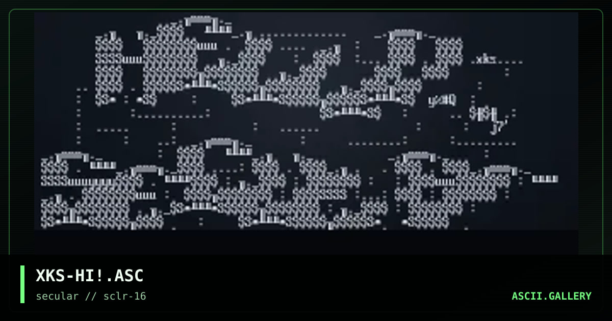 hello, secular!, by xkeys, 2001