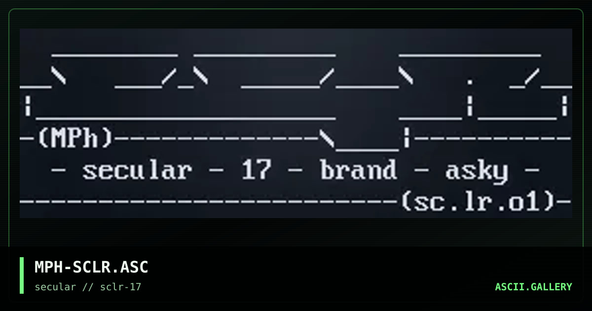MPH-SCLR.ASC, by mephisto, 2001