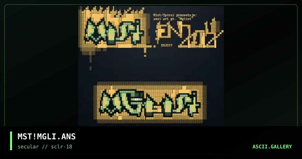 MST!MGLI.ANS, by mist, 2001