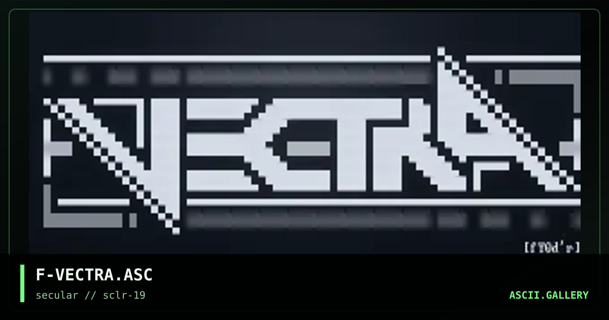 F-VECTRA.ASC, by fy0dr, 2001