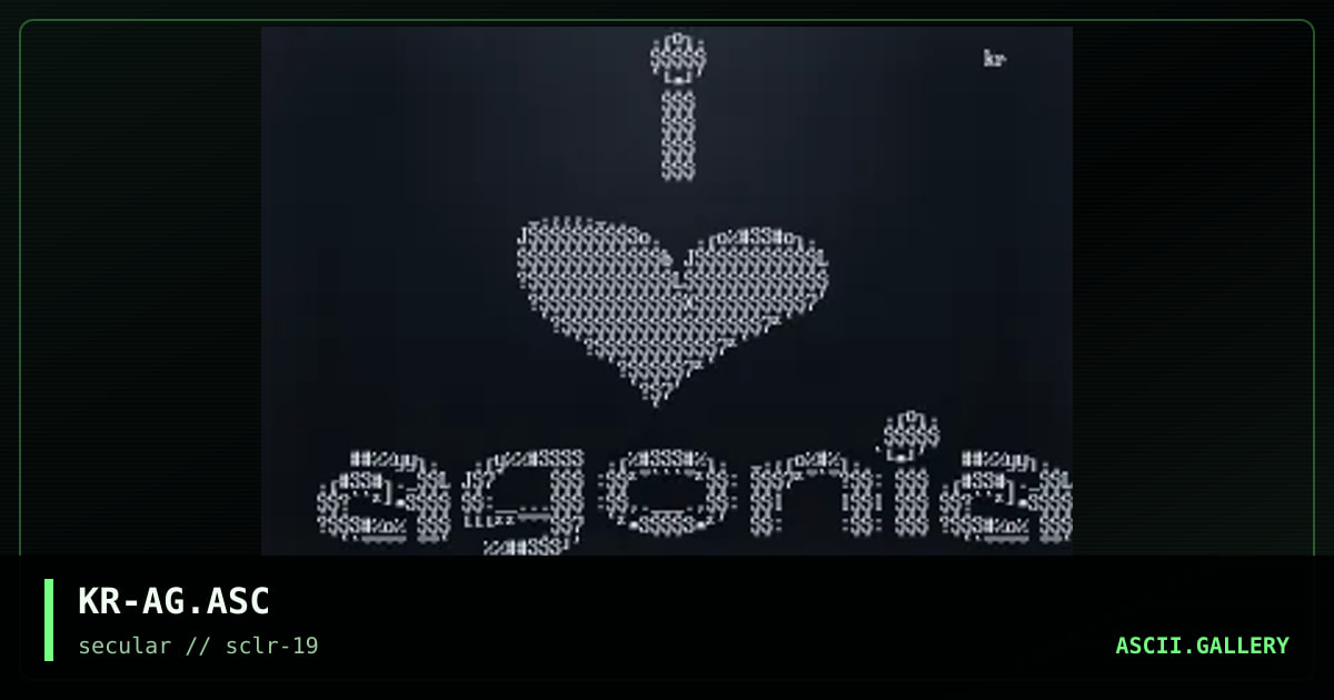 KR-AG.ASC, by kristoph, 2001