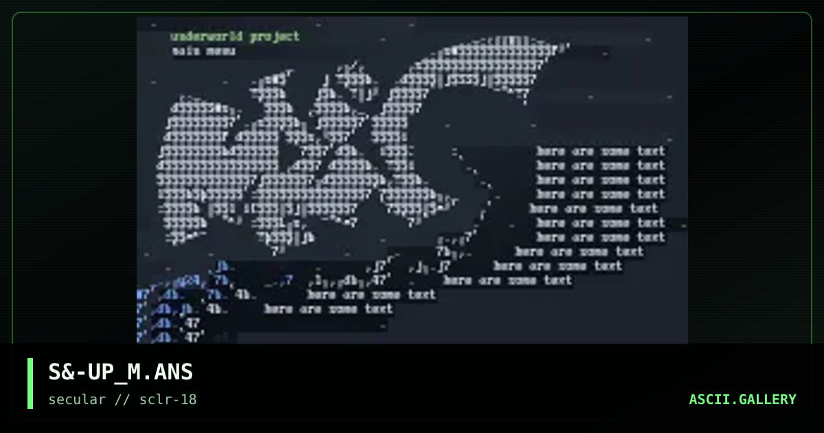 S&-UP_M.ANS, by sandman604, 2001